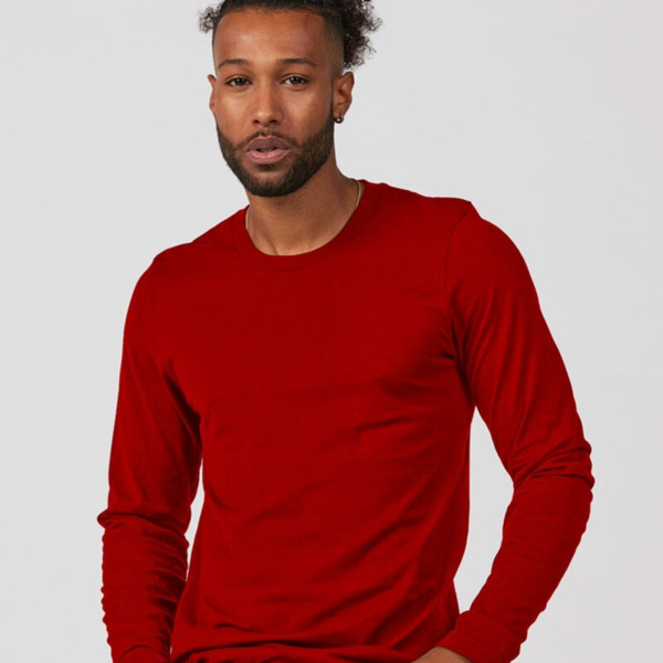 Unisex Premium Cotton Long Sleeve T-Shirt Thumbnail