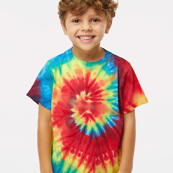Toddler Spiral Tie-Dyed T-Shirt Thumbnail