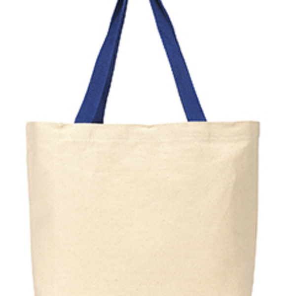 Colored Handle Tote Thumbnail
