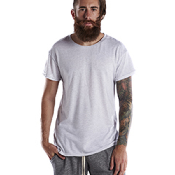 Men's USA Made Curved Hem Triblend T-Shirt Thumbnail