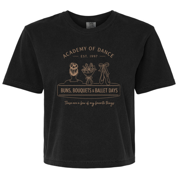 AOD - Women's Garment-Dyed Heavyweight Boxy T-Shirt (BBB) Thumbnail