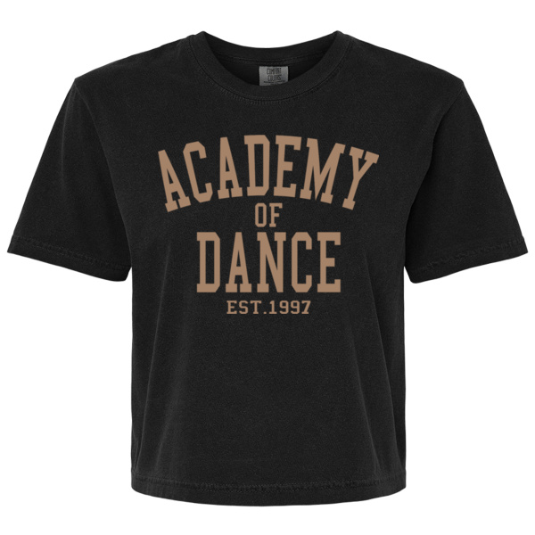 AOD - Women's Garment-Dyed Heavyweight Boxy T-Shirt (Varsity) Thumbnail