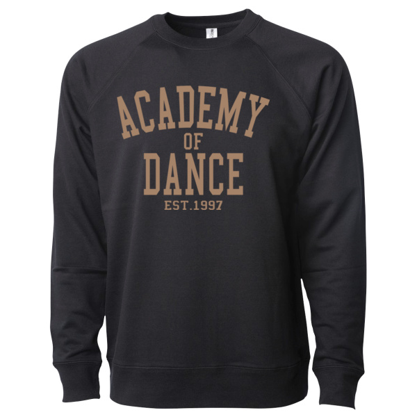AOD - Icon Lightweight Loopback Terry Crewneck Sweatshirt (Varsity) Thumbnail